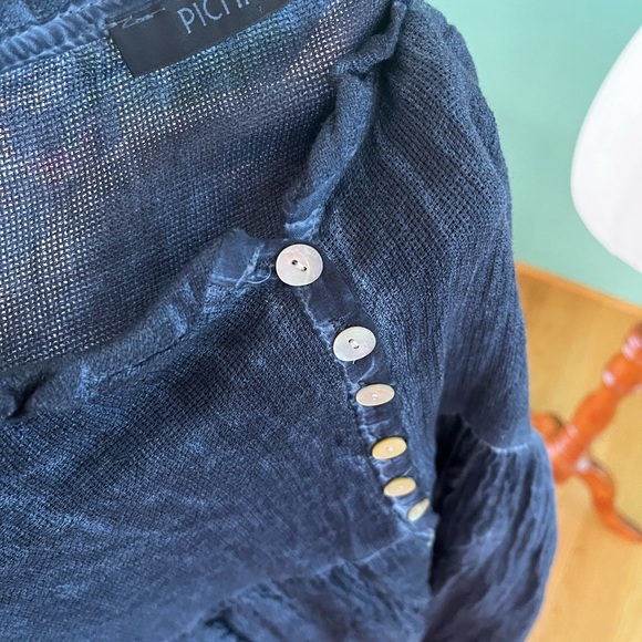 Picnic blue babydoll dress - Picture 5 of 5